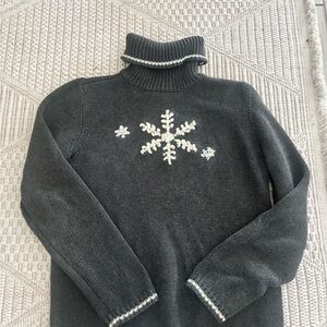 Tommy Hilfiger Snowflake Turtleneck Sweater
